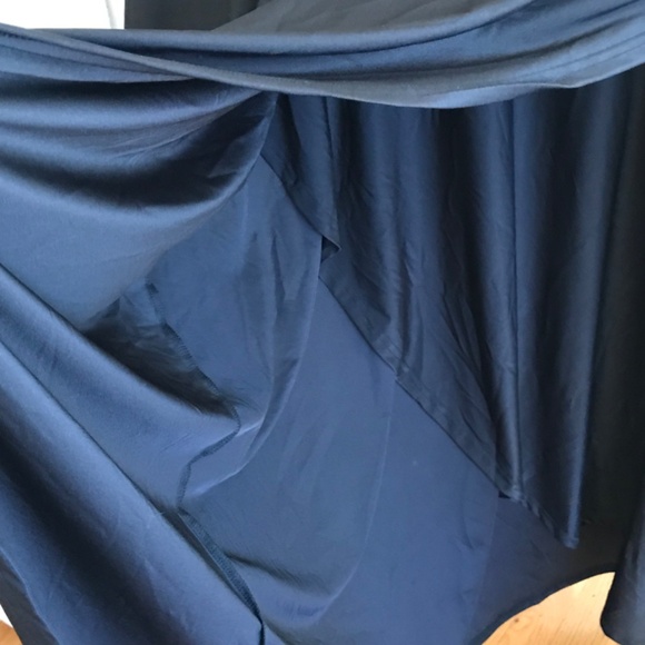 LILY By FIRMIANA Maxi Dress Sleeveless Hi Low Black NWT Women’s Plus Size 24W 4X - Picture 10 of 16